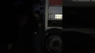 Inflando una llanta de trailer con gasolina