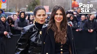 Lynda Carter and look-alike daughter Jessica Altman step out in style for Schiaparelli fashion show