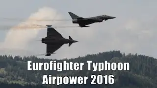 Airpower 2016 | Eurofighter Typhoon Display | Austrian Air Force