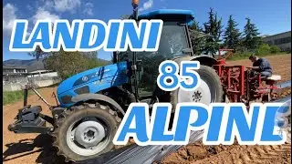 Az. BRUNO FISSORE LANDINI 85 ALPINE Macchina che interra  NYLON per piantare ZUCCHINE