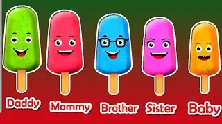 The Finger Family Ice Cream Song | Nursery Rhyme & Kids Songs | Ice Cream Finger Family Songs