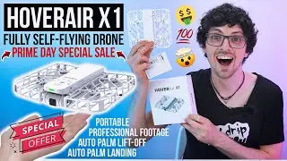 Лучший мини-дрон 2024 года! Полностью автономный! Обзор и тест HOVERAir X1 (скидка 25%! Только в Prime Day)