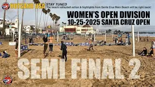 Ep: 10 | Nosova/Vinnikova vs Lew/Cordero | Women&rsquo;s OPEN Semi Final 2 | 10-25-25 Santa Cruz OPEN