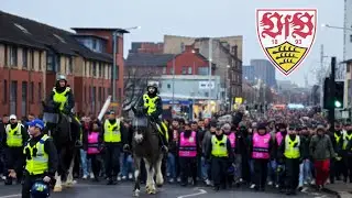 VfB Fanmarsch in Glasgow | Celtic vs. Stuttgart | Highlights Europa League 19.02.2026
