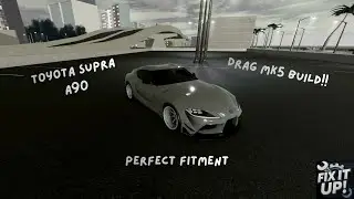 Drag MK5 Supra Build | Roblox Fix It Up