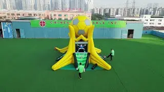 ⚽Score Big Profits: The Ultimate Inflatable Football Game for Events Chinee Inflatables T11-3231