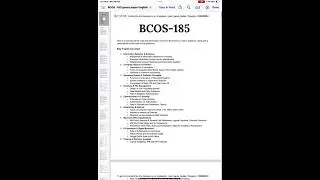 BCOS-185 most important questions| ignou guess papers| BCOS 185 guess paper ignou