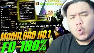 Mencoba Akun Moonlord TERKUAT FD 100% Cap 50 DylandPROS!