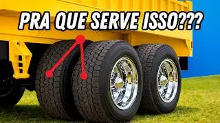 O SEGREDO DAS RODAS DUPLAS DOS CAMINHÕES!