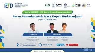 IETD Goes to Campus Bincang Green Jobs: Peran Pemuda untuk Masa Depan Berkelanjutan