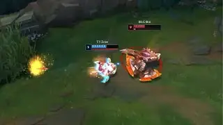 T1 Zeus (Gnar) Perfect Solo Kill vs BLG Bin (Renekton) T1 vs BLG 2023 Worlds