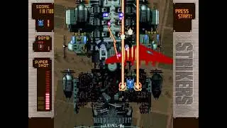 Strikers 1945 Plus Level 8 Matando a Saudade, Partida Ordinaria,, controle Injogavel kkkkk
