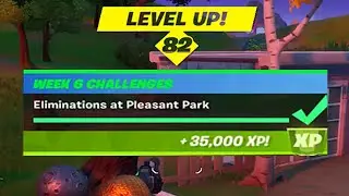 Elimination at Pleasant Park In Fortnite Week 6 Challenges
