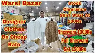 Designer clothes on cheap rate | Stock clearance sale | Warsi bazar | Wholesale & retail market 