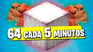 🌀✅ Granja de rana luz Minecraft Bedrock 1.20 [2023]