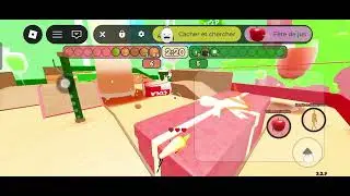 Playing as Carrot in Juice party
