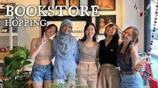 We went bookstore hopping for a day! 🌷💌📚 cozy Singapore bookshop vlog