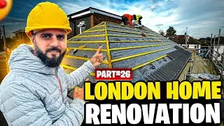 London Home Renovation Ep 26 | Door Frame Installation | Ceiling Plasterboarding & Skimming