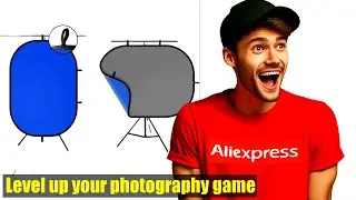Selens Photography Pop Up Collapsible Background: Product Review and Tutorial for YouTube and