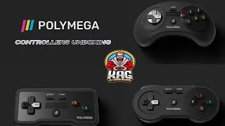 Polymega Controllers Unboxing