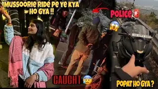 mussoorie ride pe ye Kya hogya😱 || r15 travel vlog || mussoorie winter carnival 🎡