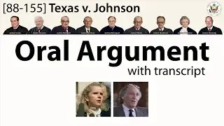 [Landmark Cases] Flag Burning - 1989 Oral Argument: Texas v. Johnson