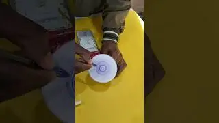DIY Satisfying Art Machine Using a DC Motor #experiment #diy #school #project