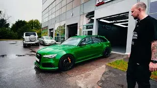 Новый цвет моей Audi RS6.