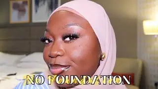 No Foundation Holiday Makeup Look *HEAT PROOF MAKEUP*