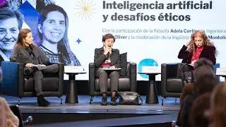 Máquinas que aprenden, sociedades que deciden. IA y desafíos éticos: Nuria Oliver y Adela Cortina