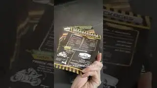 a5 size artpaper flyer double sided print