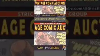 Vintage Comic Auction Feb 8th #comicbook #auction #marvel #comicbookcollection #comicbooksforsale