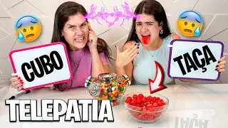 DESAFIO DA TELEPATIA ENTRE MÃE E FILHA! 