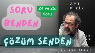 AYT FİZİK 24 ve 25. SORU  #BasınçKuvveti #TorkDenge #Denge #DönerekÖteleme