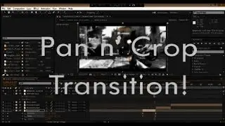 AE Tutorial #1: Pan N' Crop (zoom)Transiton