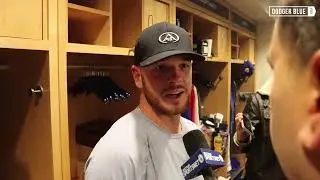 Dodgers postgame: Caleb Ferguson on bases-loaded jam, shifting momentum
