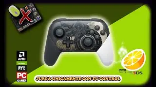 Juega sin la Pantalla Táctil del 3DS en PC - Usa cualquier MANDO en CITRA como si fuera un Nintendo.