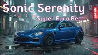 🚗💨 Sonic Serenity – Sound Traveler 🎵 | Initial D Style Eurobeat (이니셜D 감성 드라이브)