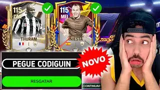 C&Oacute;DIGO e PRESENTE GR&Aacute;TIS no LOGIN! 🎁 GANHEI NOVA CARTA 115 no FC MOBILE 26!