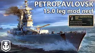 10% Dispersion Is Just Too Good! - Petropavlovsk Legendary Mod Nerf (World of Warships)