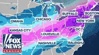 Millions of Americans brace for 'POTENTIALLY HISTORIC' winter storm