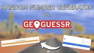 Playing Geoguessr with a random number generator (Did it actually help?)
