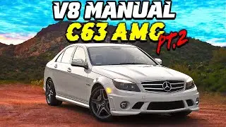 I MANUAL SWAPPED MY W204 C63 AMG WITH ALL OEM PARTS - Part 2