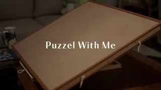 Puzzle With Me | Real Time | Night Campfire ASMR