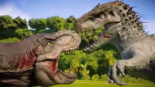 ALL CARNIVORE AND HERBIVORE DINOSAURS ULTIMATE BATTLE ROYALE - Jurassic World Evolution 2