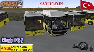 OMSI 2 - Istanbul XS 2 Kartal Metro - Yenişehir - Havalimanı - Canlı yayın @1942ertan