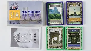 Sim City TCG / CCG: NEW YORK Theme Starter Deck Opening / Unboxing + Card Game Review | Rick Adams