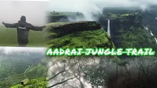 AADRAI JUNGLE TRAIL #tamil #vlog #jungletrek #maharashtra #nature  #waterfall #kaluwaterfall #forest