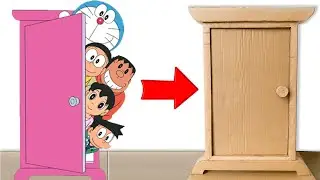 How To Make Anywhere Door of Doraemon From Cardboard