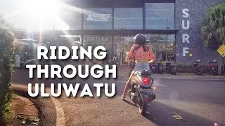 A pleasant scooter ride through Uluwatu in Bali (surprise at the end)